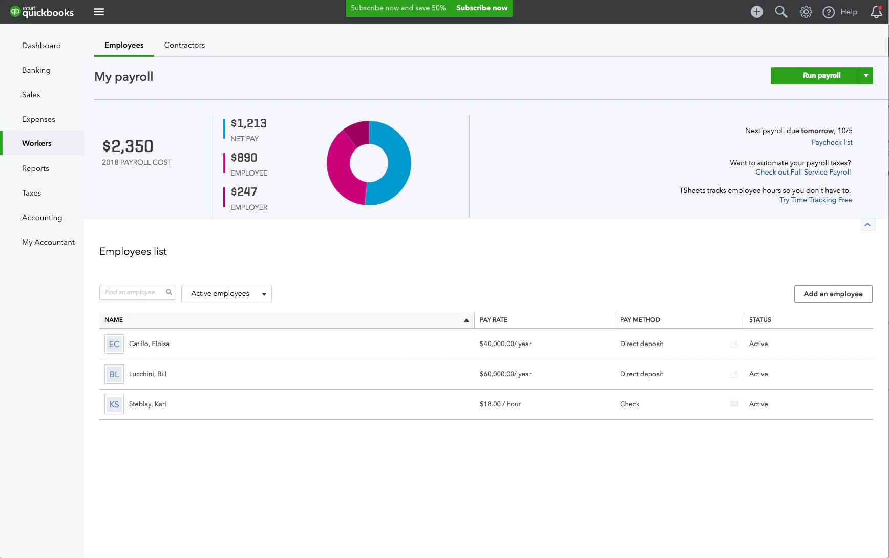 2021 Top Payroll Management Software 7